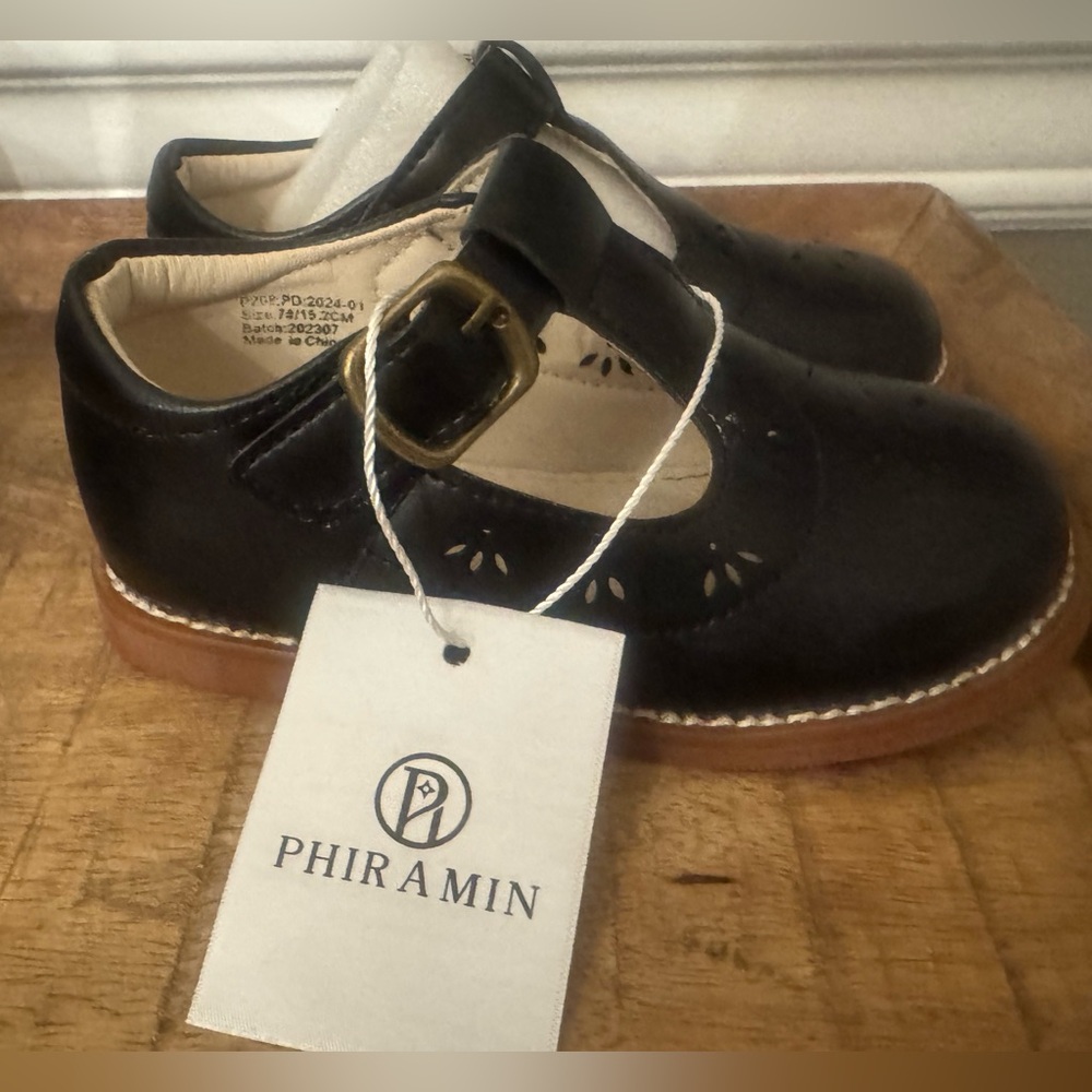 Toddler Girl Black Mary Jane Student Oxford dress Shoes-Little Girl size 7
